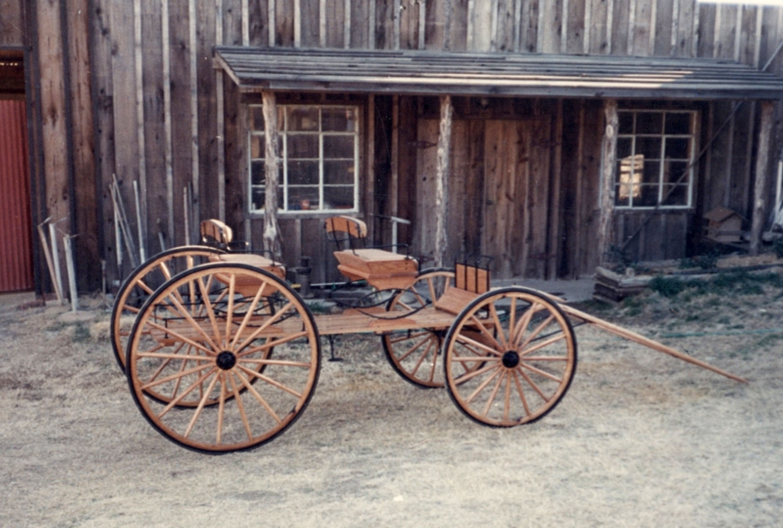 Horse Drawn Buckboard